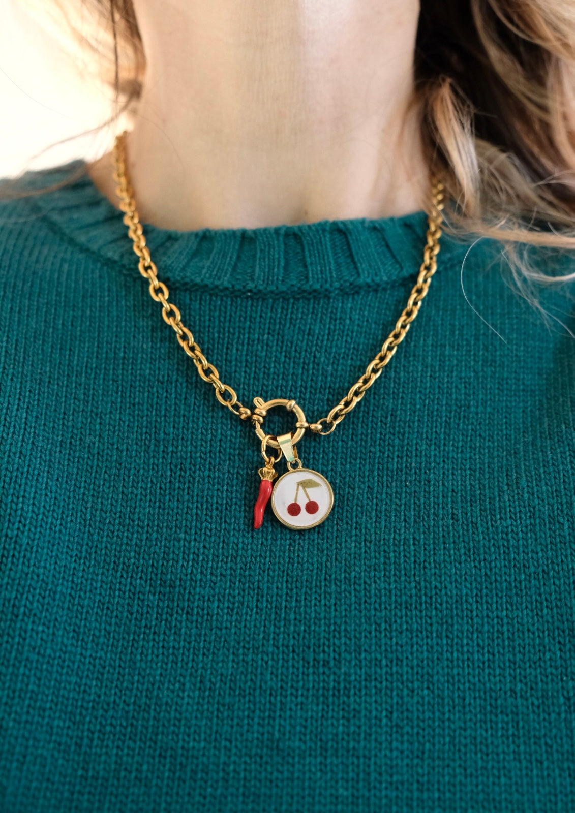 Base Catena Bold con moschettone