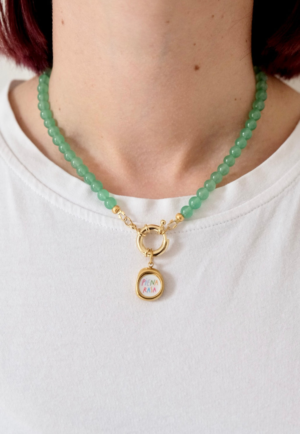 Collana Verde Piena Rasa