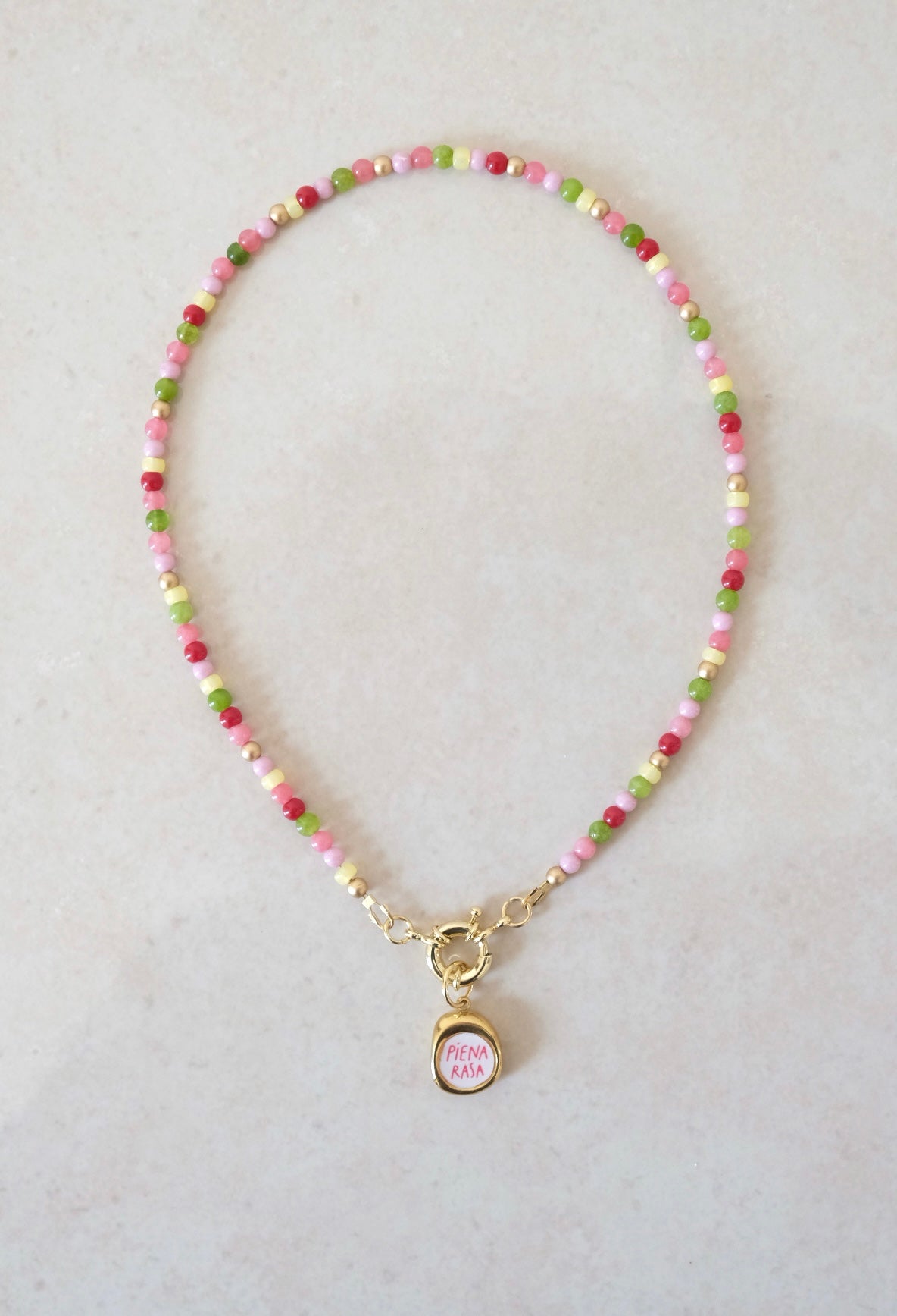 Collana Colorata Piena Rasa