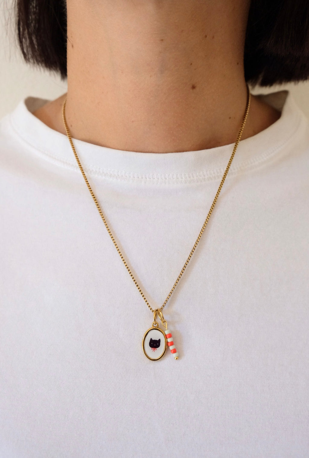 Base Catenina squadrata argento