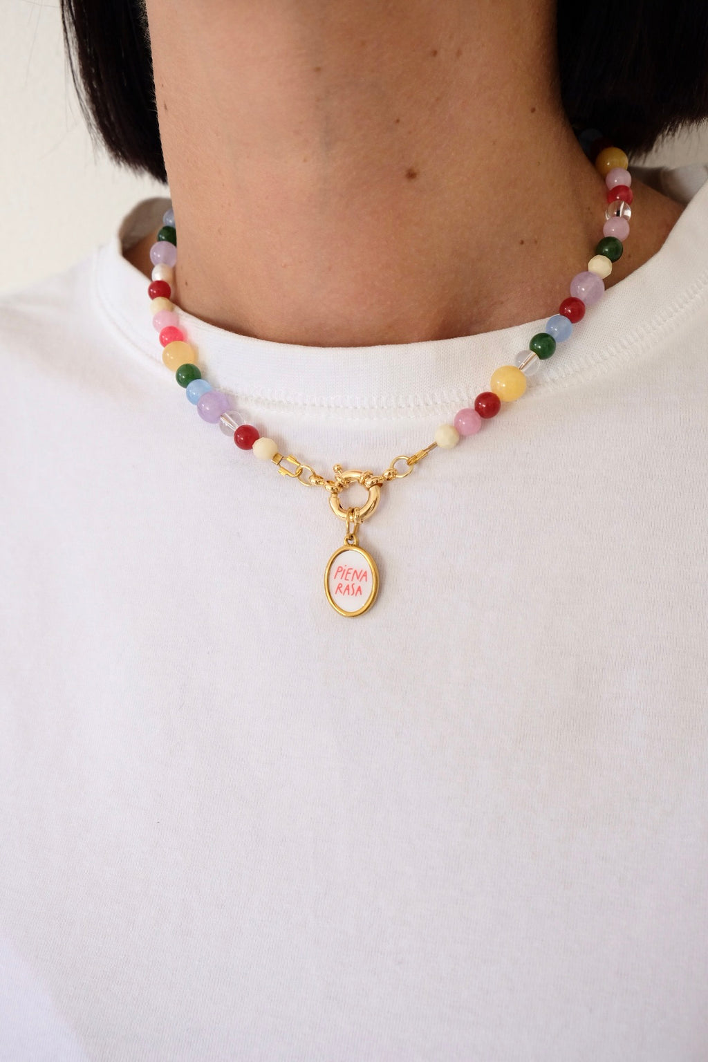 Collana Colorata Piena Rasa