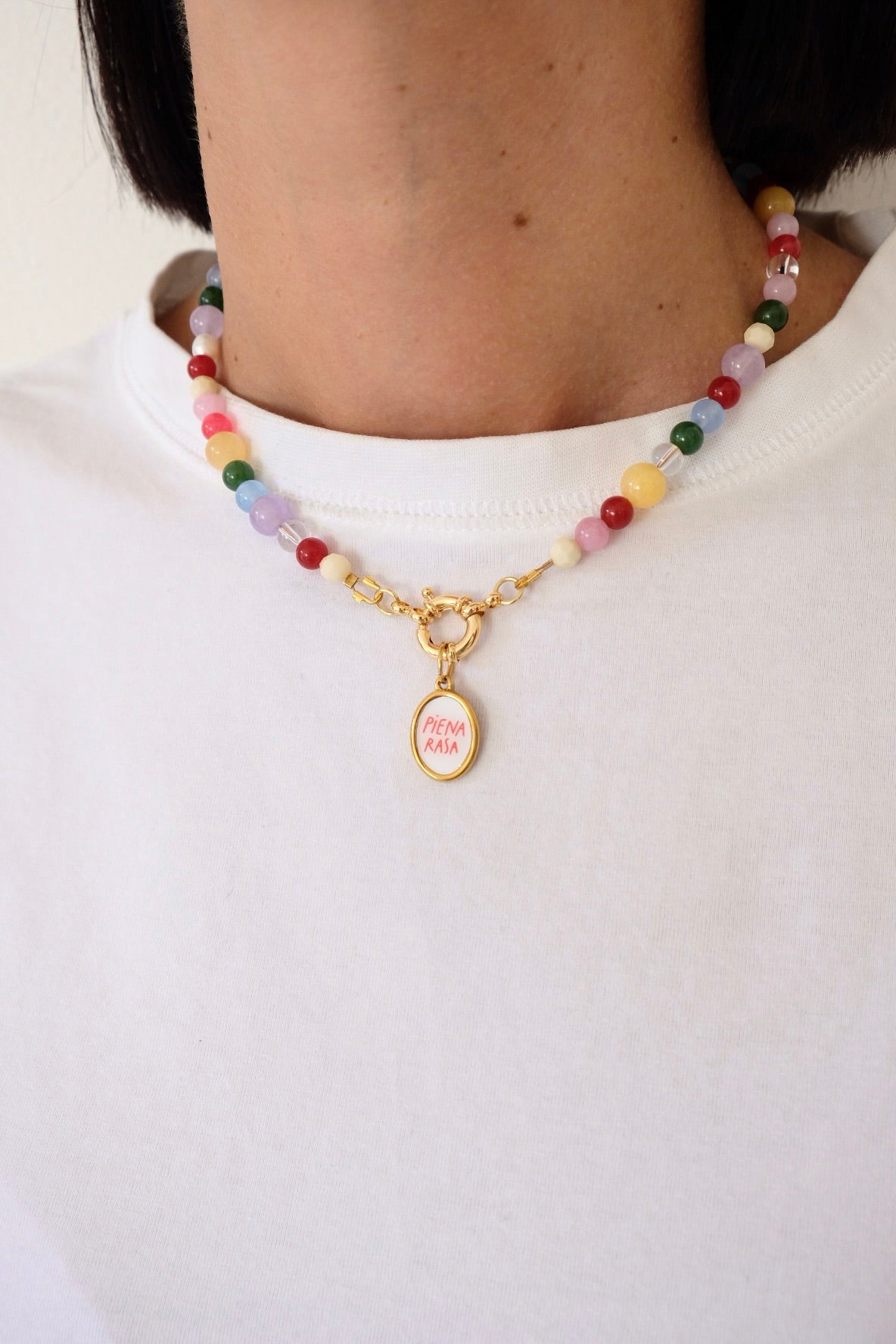 Collana Colorata Piena Rasa