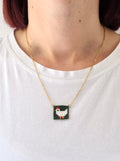 Collana Pixel Gallina