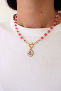Collana Pink Flower