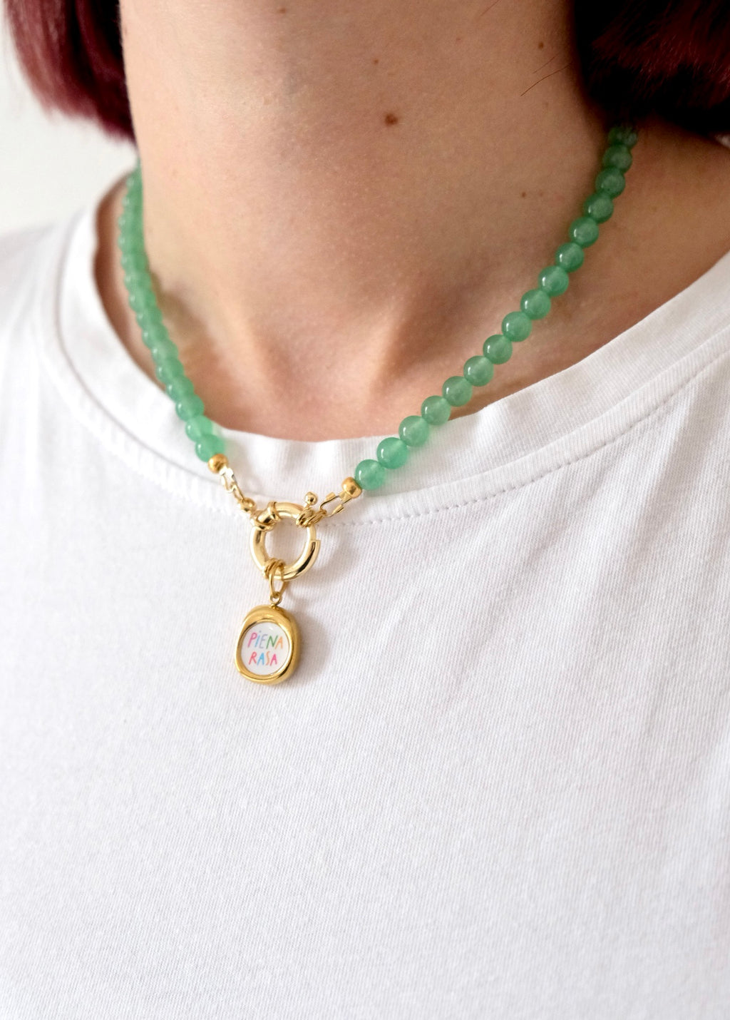 Collana Verde Piena Rasa