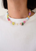 Collana Fragolina di Perline