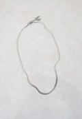 Base Collana Nastrino Argento