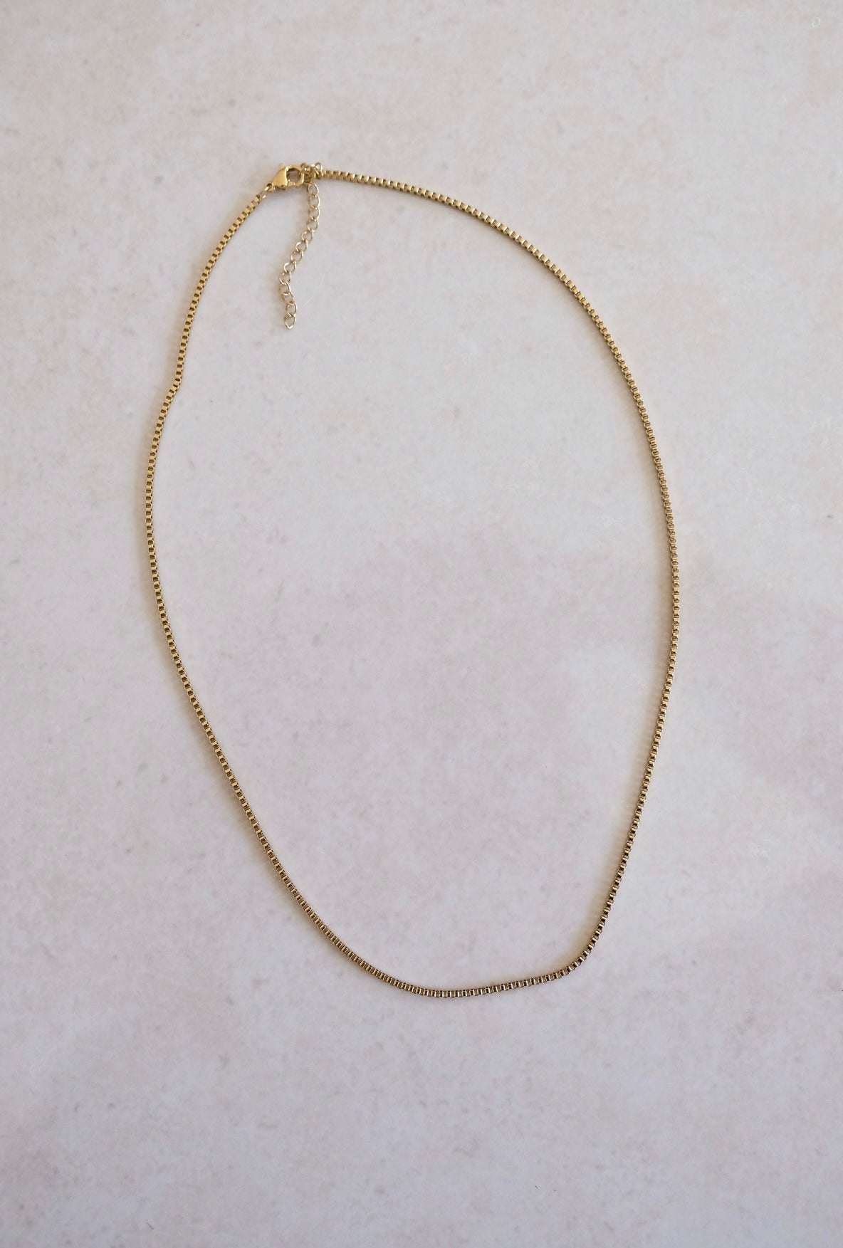 Base catenina squadrata oro