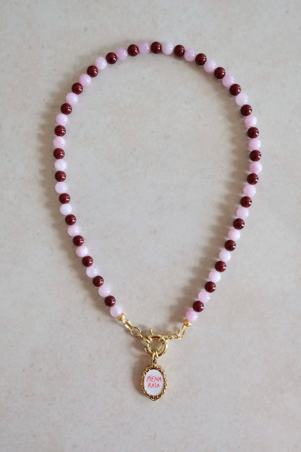 Collana Rosa Piena Rasa