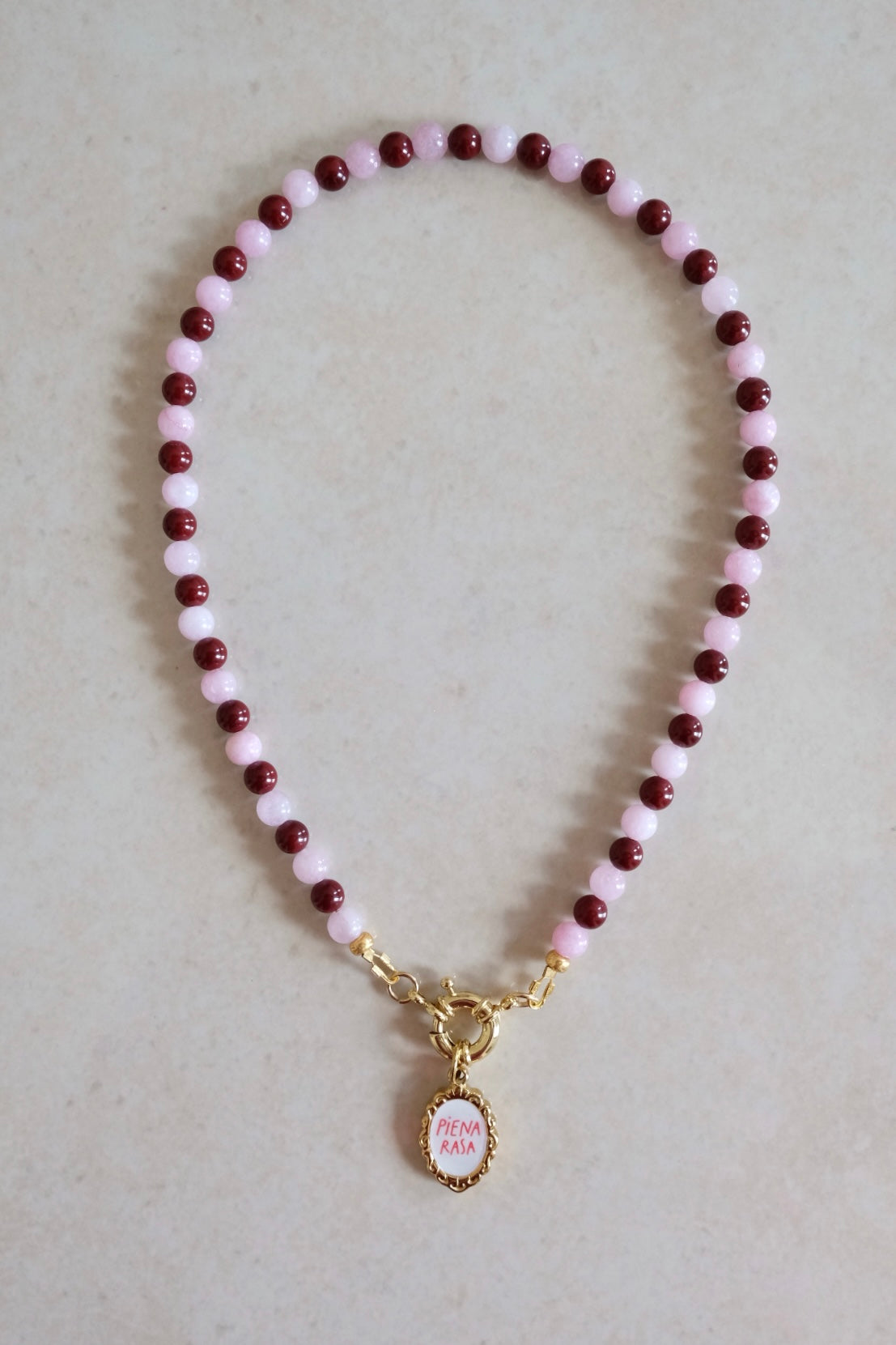 Collana Rosa Piena Rasa