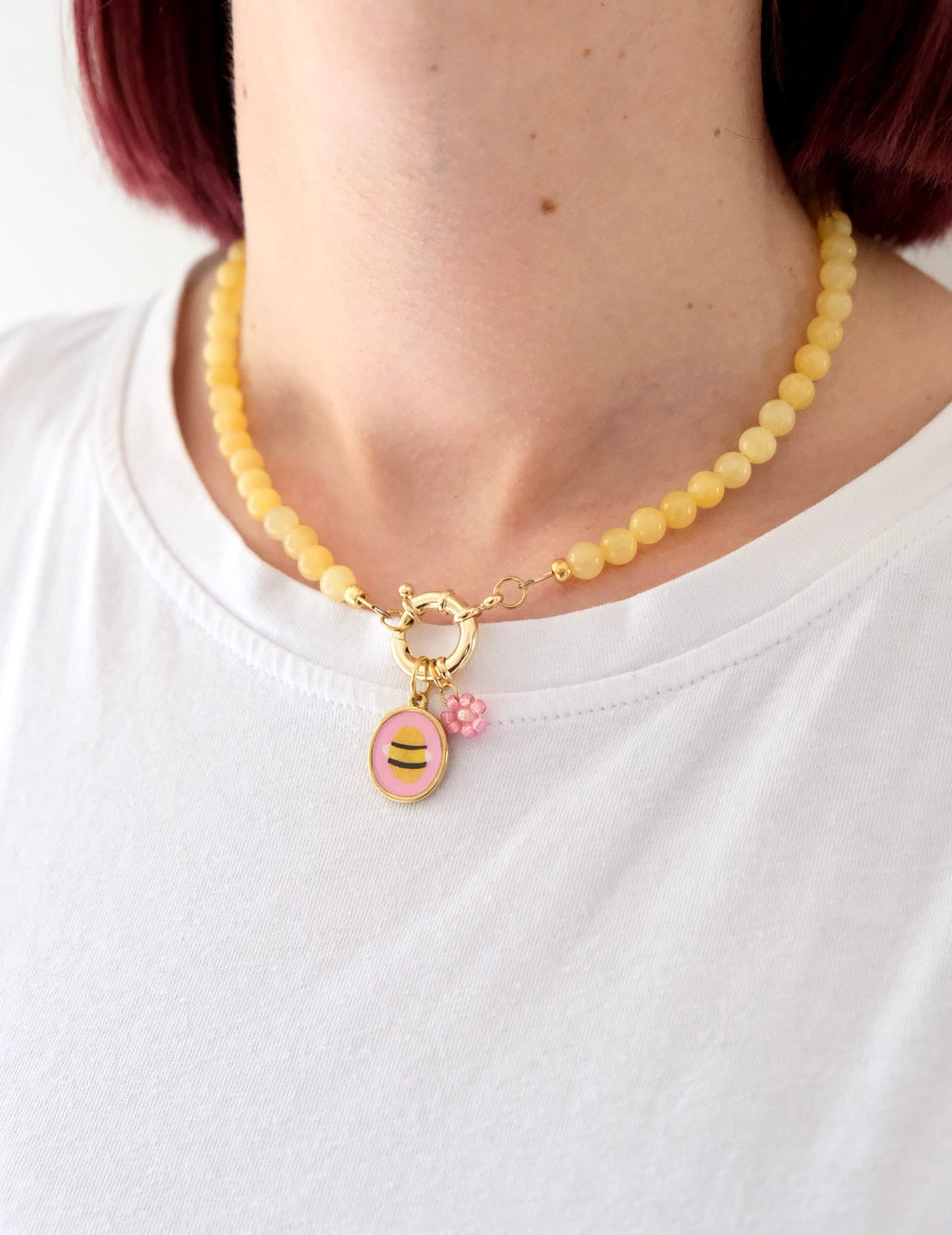 Collana Ape Fiorita